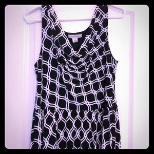 White House Black Market Pleated Dress